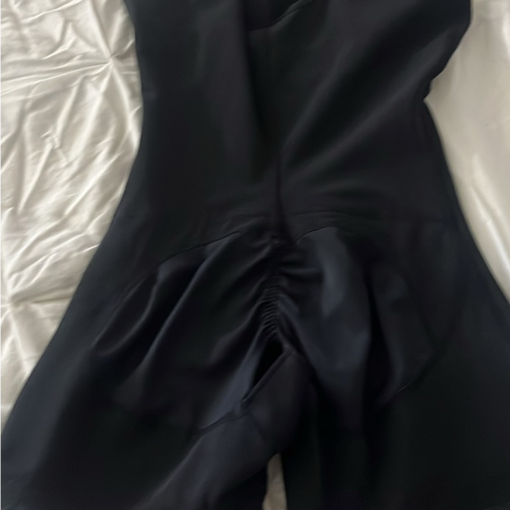 Black Shapewear with Silky Ruching